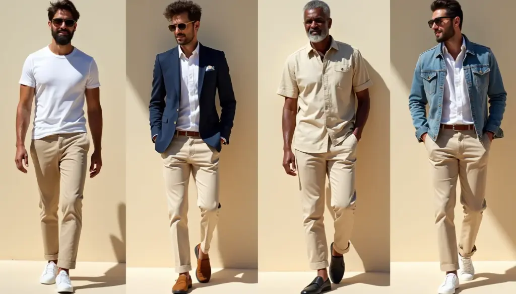 32 Ideias de Look Calça Bege Masculino para 2026