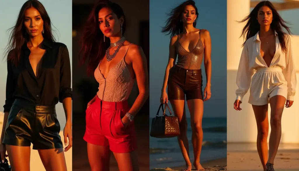 62 Looks Com Shorts de Couro para Noite: Ideias Elegantes e Modernas 62 Looks Com Shorts de Couro para Noite: Ideias Elegantes e Modernas