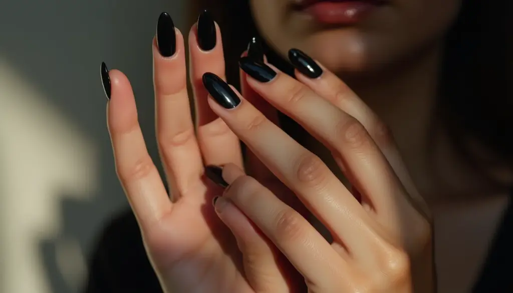 70 Unhas Pretas: Ideias Lindas e Quando se Preocupar